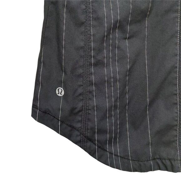 Lululemon Hooded Jacket Womens 4 Black Athletic Full Zip Long Sleeve Athletic - Picture 7 of 13